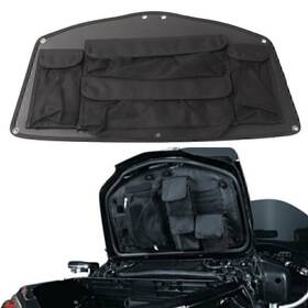 Kkkeeparts 550720919842 For Honda Goldwing Gl1800 2001-2017 Black Rear Trunk Lid Organizer Bag Pouch Let