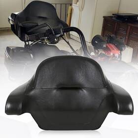 Rocket404 Kojem King Chopped Pack Trunk Backrest Pad For Harley Tour Pak Touring 14-24 23 Bl