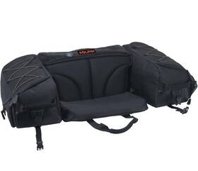 91155 Kolpin Fourwheeler Rack Padded Seat Bag With Back Rest Storage And Cooler