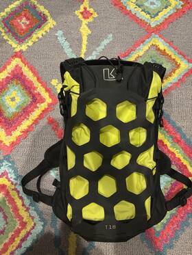 7020-6704-18 Kriega Trail 18 Adventure Backpack - Lime