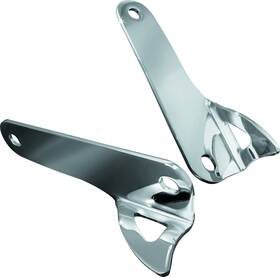 Kuryakyn 191209015343 For Teardrop Tie Down Brackets 00-13 Touring Models Chrome