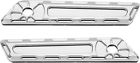 La-f390-01 Fusion By La Choppers Saddlebag Hinge Covers Artistic Chrome