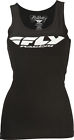 356-6070m Ladies Medium Fly Racing Black Tank Corp
