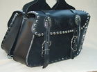 Sb46s Leather Style Bags Throw Classic Universal Fit Saddle Motorcycle