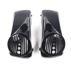 Wb-hl1584-158 Lemon #bwxlm 8 Inch Speaker Lids With Tweeter Port S Harley 1994 - 2013 95 97 99 01 Touring Model