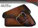Lfsbl04lrd Sportster La Rosa Harley-davidson Antique Brown Alligator Emboss Leather Fondina Hd Saddlebag