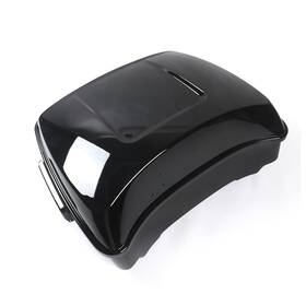 Qj-tb-003 Lgparts #lgwensan Chopped-pak Luggage W Latch And Backrest For Harley-davidson Touring 2014 - 2019