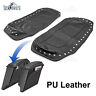 Loo9006 Taous Pair Pu Leather Saddlebag Covers Speaker Lid Hard For