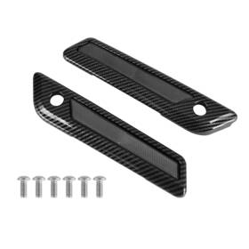 M502-063-f Madhornets Saddlebag Latch Cover Hard Bag Carbon Gray Fit Touring Road Glide King 14-23 Us