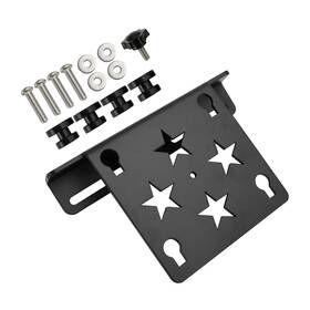M502-081-blk Madhornets Pu Side Tool Bag Saddlebag Quick Release Luggage Black For Scooter Motorcycle