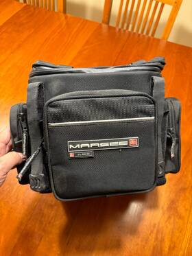 Mar-20rb Marsee 20l Rear Bag High Quality Universal Fit Motorcycle Luggage