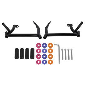 081gt3 Maxpeedingrods Rear Saddle Bag Guards For Harley Road Glide/electra Glide 2009-2023 2024 Black