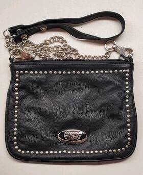 Mp8810-blk-shoulder-bag-group Milwaukee Leather Womens Premium Fashion Shoulder/waist Bag