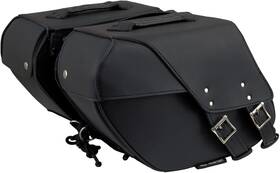 Sh66901zb Milwaukee Leather Medium Black Pvc 2-strap Throw Over Motorcycle