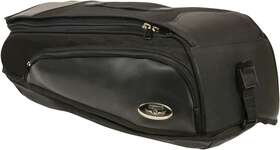 Mp8102 Milwaukee Performance Black Long Textile Motorcycle Back Rack Travel Bag