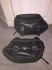 10170311 Misco Harley Davidson Oem Heritage Softail Flstc Leather Saddlebags With