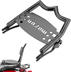 902050mu93 Mofun Detachable Luggage Rack Rear Grab Handles Bracket Kit Crown For Harley