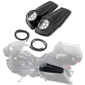 Mosm000008183 6.5 Inch Speaker Lids For Harley Davidson Touring Street Glide 2014-up Saddlebags