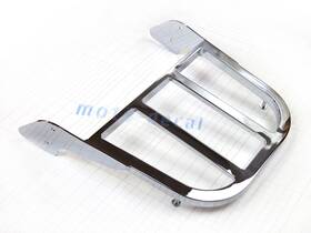 M149 Moto-decal Luggage Rack Chrome Sissy Bar For 1998-2002 Shadow Aero 1100 1995-2010 Ace Sabre
