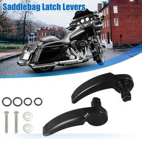 Motoforti 743151070248 Saddlebag Latch Lever For Harley Davidson Road King Electra Street Glide 2pcs