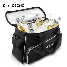 Nicecnc82a1023016 Motorcycle Hard Saddlebag Insulated Cooler Bag Luggage For Honda Goldwing 1800gl