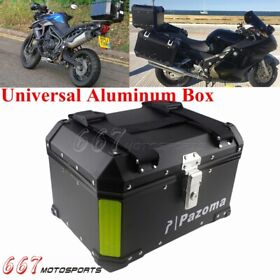 Us-atv-1002-bk Motorcycle Rear Trunk Luggage Top Box Case For Bmw R1250 R1200 F800 F650 Yamaha
