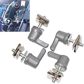 Motorcycle Saddlebag Lever Lock Bolts Nuts Mounting Kit For Harley Davidson