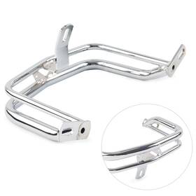77usa Motorshop 212500195340 Rear Fender Rail Trim Bumper Fit Harley Flt Flht Flhr Flhrc 1980-2008 Chrome Usa