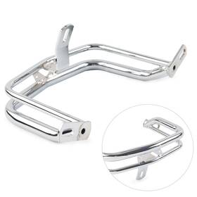 77usa Motorshop 550727700603 Rear Fender Rail Trim Bumper Fit Harley Flt Flht Flhr Flhrc 1980-2008 Chrome Usa