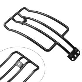 77usa Motorshop 550742841879 Solo Seat Rear Mudguard Luggage Rack Motorcycle Fit For Bmw R18 2020-22 Black Us
