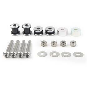 Motorshop168 550729107004 Sissy Bar Rack Docking Hardware Kit For Harley Softail Flstc Fxstsb Fxstc Flstf