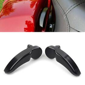 Motorshop168 550729169156 Blk Hard Saddlebag Latch Lever Lid Lifter For Harley Street Glide 14-22