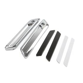 Motorshop168 550748247019 Saddle Bag Hinge Latch Covers Chrome For Harley Touring Electra Glide 2014-up