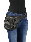 Mp8840 Milwaukee Leather Conceal Carry Black Premium Tactical Thigh Bag Waist