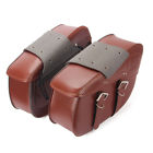 Mpbb0013bnus-688 Motorcycle Pu Leather Saddle Bag Cross Rider Panniers Tool Luggage