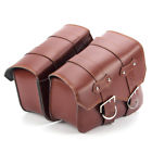 Mpbb0014bk 18 Ctparts Pu Leather Side Saddle Bag Saddlebag Luggage 722943985717