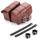 Mpbb0014bkus-688-0 Motorcycle Side Saddle Bag Left Right Pu Leather For Harley
