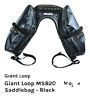 Msb20-b Giant Loop New Black Mojavi Rackless Saddlebags Dual Sport Adventure