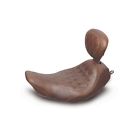79696 Mustang Backrest Stitch Distressed Tripper Wide Driver Diamond Brown