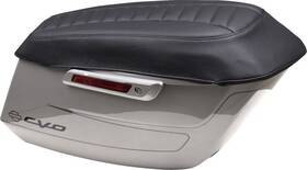 88404 Mustang Seats Deluxe Touring Saddlebag Lid Covers #88404 Harley Davidson
