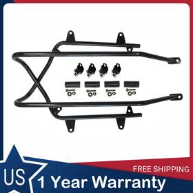 Mk-0401036-b Mzkj Saddle Bag Saddlebag Conversion Brackets Mounts For Harley Softail 84-17 Black