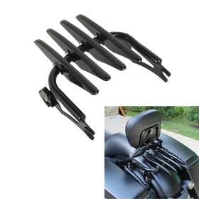 Clr-006 Mzyparts #sp14 Detachable Stealth Luggage Rack For 2009-2024 Harley Electra Street Road Glide