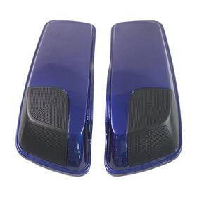 Cs3-cb Mzyparts #zs01 Cobalt Blue 5x7 Inch Saddlebag Speaker Lids For Harley Touring Road Glide 2014-2021