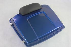 Tp3-cb Mzyparts #zs01 Cobalt Blue Razor Tour Pak Trunk For 1993-2013 Harley Touring Street Road Glide