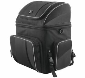 Nelson-rigg Route 1 Destination Backrest Rack Bag Black Nr-230