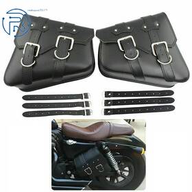 369285 Netuera For Sportster 883 Dyna Luggage Tool Saddlebag Motorcycle Saddle Bags Pu Leather