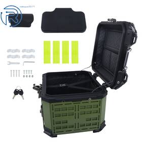 815220 Netuera Motorcycle Top Case Trunk Storage Box With Water Resistant 45l