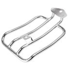 Hukyu-82yf025 New Luggage Rack Solo Seat Silver For Harley Davidson Sportster Xl883 1200 04-15