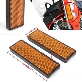 Newyoutube 550738684602 Front Fork Leg Reflector Reflective Sticker For Ducati Motor Atv/dirt Bike