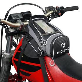 Nicecnc Nicecnc8291018052 8us Motorcycle Gas Tank Bag Magnetic 6 Magnets And 5 Straps Reinforced Detachable